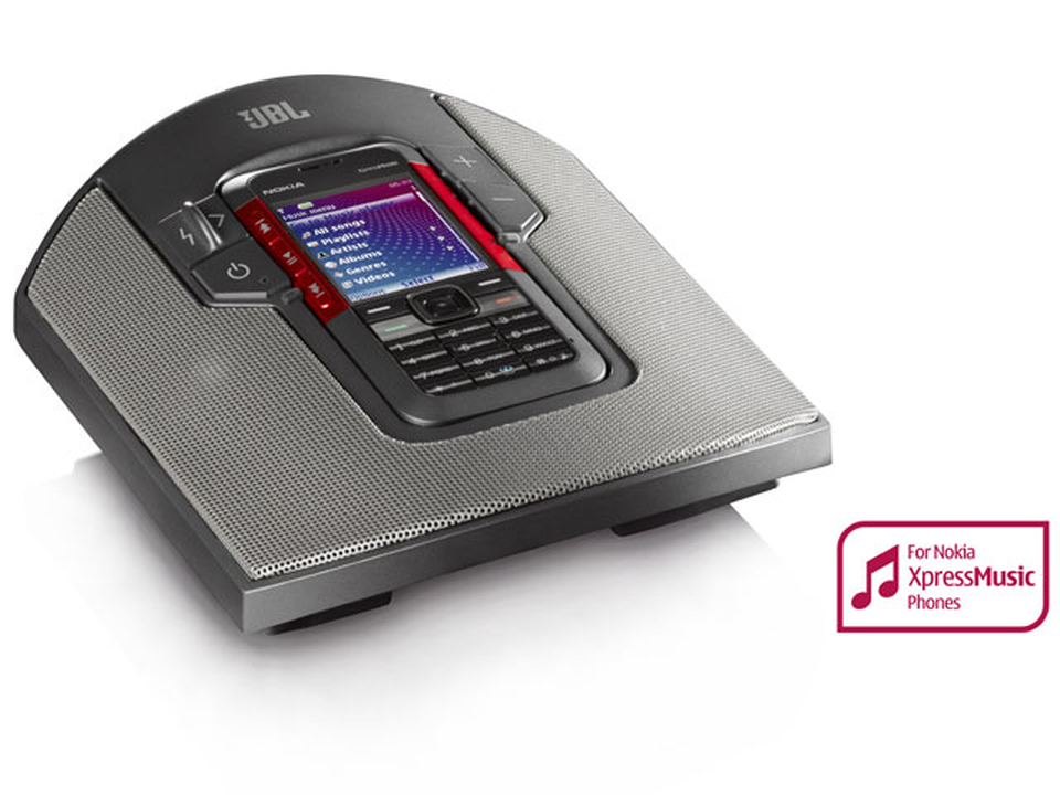 ON CALL 5310 - Black - Powered Speaker Dock for Nokia 5310 XpressMusic Phone - Hero